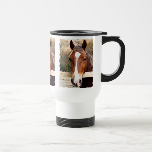MUG DE VOYAGE CHESTNUT CHEVAL (Droite)