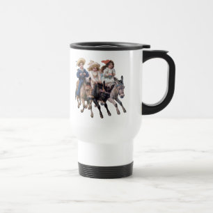 Mug De Voyage Cheval antique poney enfants art