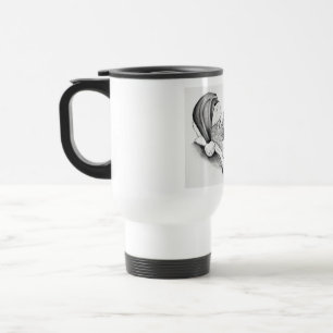 Mug De Voyage Cheval de Noël et Père Noël