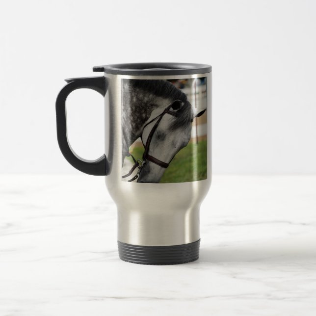 Mug De Voyage Cheval doux d'Appaloosa (Gauche)