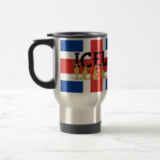 Mug De Voyage Cheval islandais | Drapeau de l'Islande