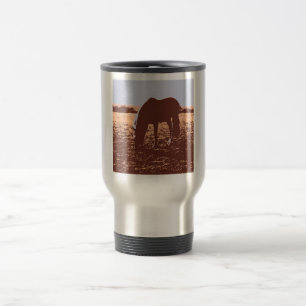 Mug De Voyage Cheval Pop Art