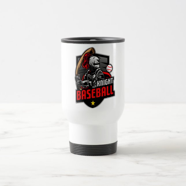 Mug De Voyage chevalier de baseball (Centre)