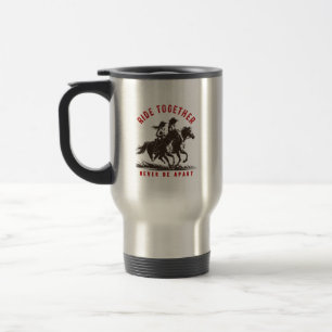 Mug De Voyage Chevaucher ensemble - Une merveilleuse vie de West