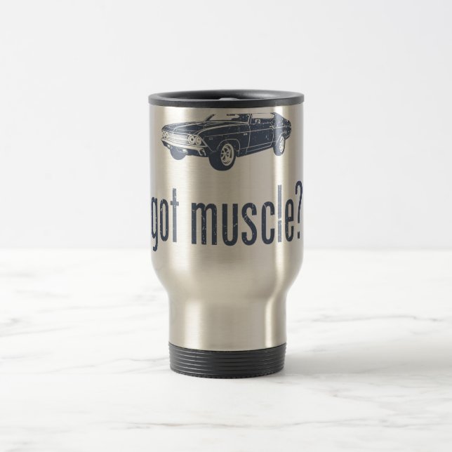 Mug De Voyage Chevrolet 1969 Chevelle 396 solides solubles (Centre)
