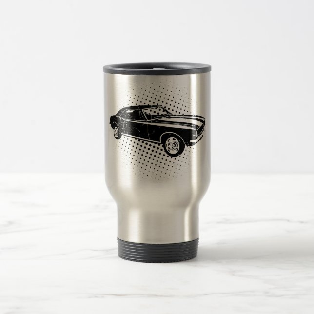Mug De Voyage Chevrolet Camaro 1967 solides solubles 396 (Centre)