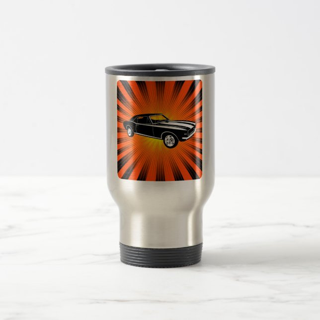 Mug De Voyage Chevrolet Camaro 1967 solides solubles 396 (Centre)