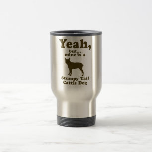 Mug De Voyage Chien courtaud de bétail de queue