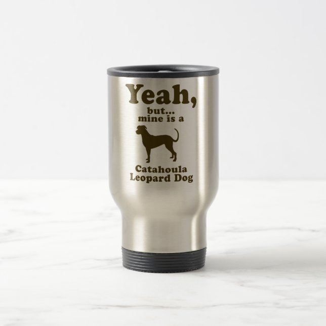 Mug De Voyage Chien de léopard de Catahoula (Centre)