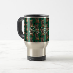 Mug De Voyage chien meilleur ami Bouteille d'eau