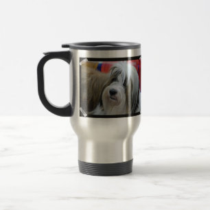 Mug De Voyage Chien mignon de Terrier tibétain