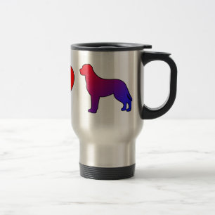 Mug De Voyage Chiens suisses de montagne d'amour de paix de plus