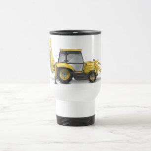 Mug De Voyage Chiffre d'excavateur