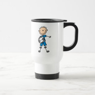 Mug De Voyage Chiffre uniforme bleu cadeaux de bâton de garçon