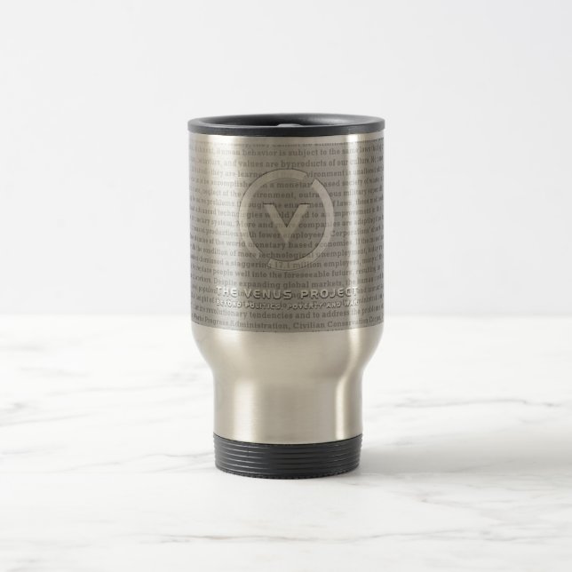 Mug De Voyage Chrome de TVP (Centre)