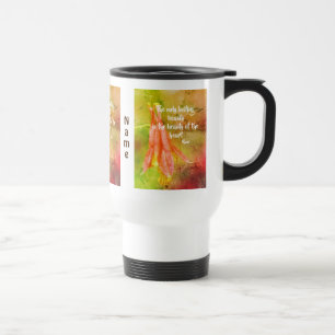 Mug De Voyage Chronique de beauté durable Citation Rumi inspiran