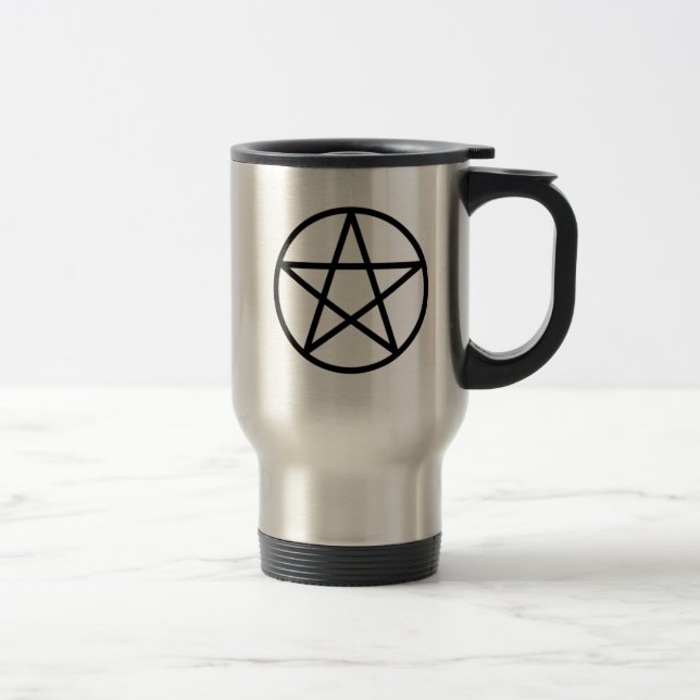 Mug De Voyage CircumscribedPentagram (Droit)