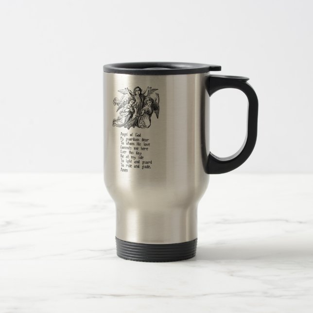 Mug De Voyage Citation d'ange gardien (Droit)