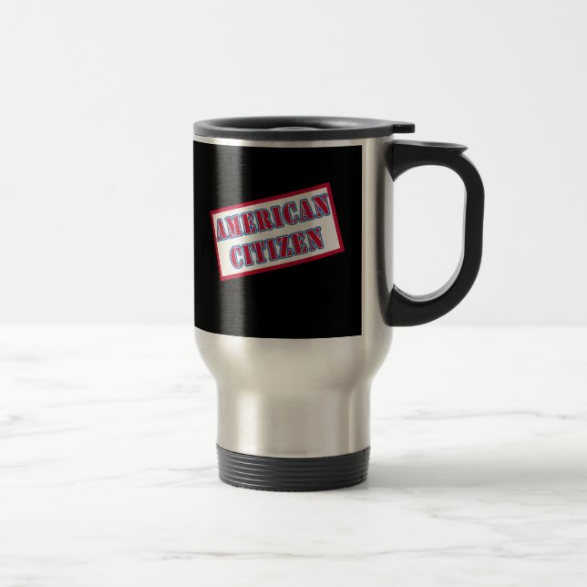 Mug De Voyage Citoyen américain (Droit)