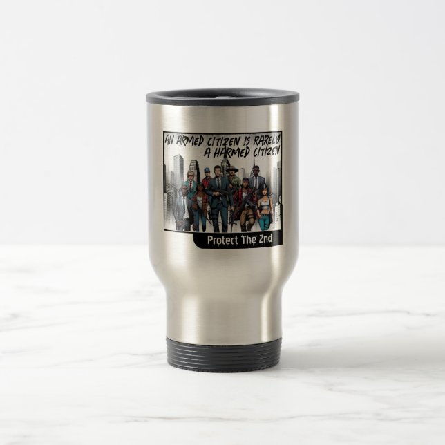 Mug De Voyage Citoyen respectueux de la loi (Centre)
