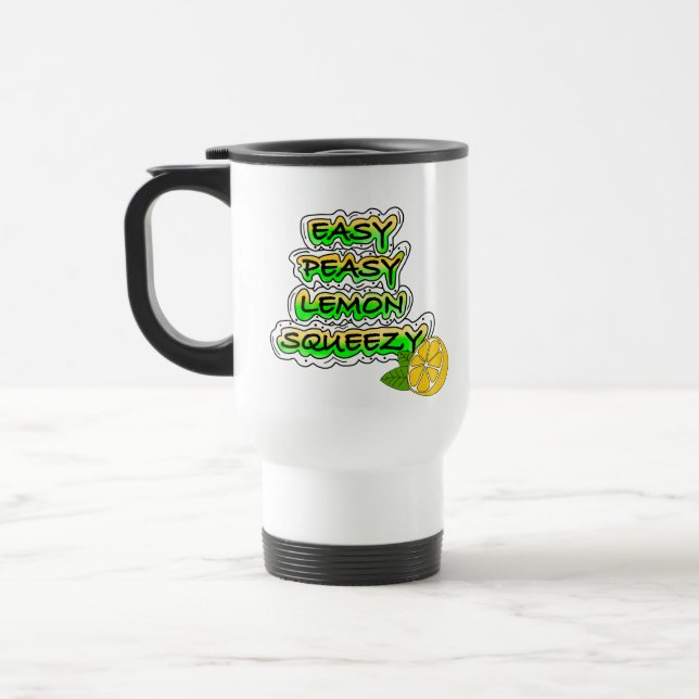 Mug De Voyage Citron doux facile (Gauche)
