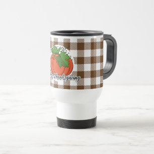 MUG DE VOYAGE CITROUILLE BROWN - BON THANKSGIVING