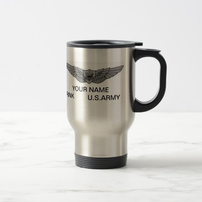 Mug De Voyage Classe 3 de médecin de vol (Droit)