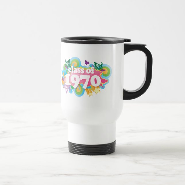 Mug De Voyage Classe de 1970 (Droite)