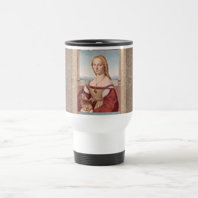 Mug De Voyage Classique Raphael Lady et Unicorn (Centre)