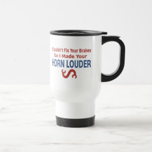 Mug De Voyage Clé tordue - freins et klaxon