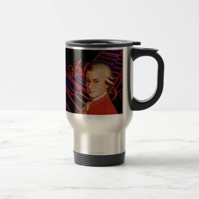 Mug De Voyage Clés de Mozart_ (Droit)