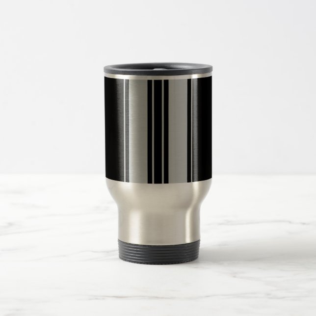 Mug De Voyage Cliquez sur Personnaliser pour modifier Gris en co (Centre)
