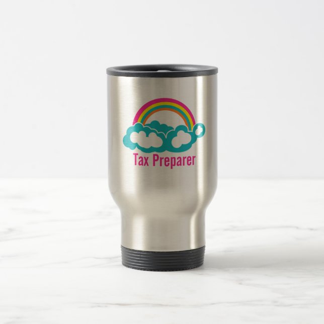 Mug De Voyage Cloud Rainbow Tax Preparing (Centre)
