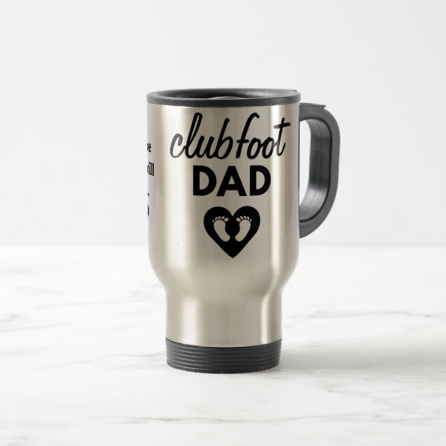 Mug De Voyage clubfoot papa voyage muette (Devant droit)