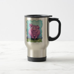 Mug De Voyage Cochon Vening and Going Coffee on the Go