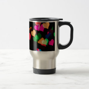 Mug De Voyage coeur arc-en-ciel