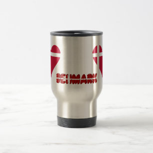 Mug De Voyage Coeur danois