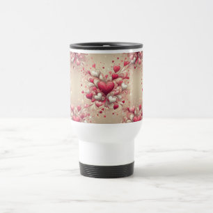 Mug De Voyage coeur de la Saint-Valentin
