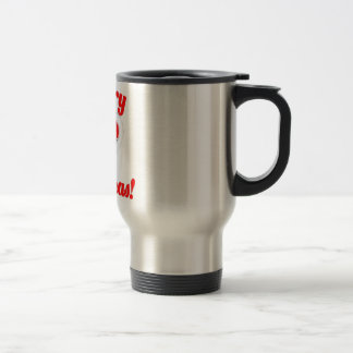 Mug De Voyage Coeur de père Noël