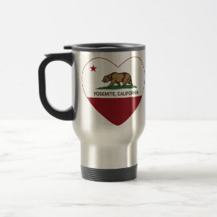 Mug De Voyage Coeur de République de Yosemite la Californie