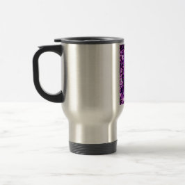 Mug De Voyage Coeurs pourpres