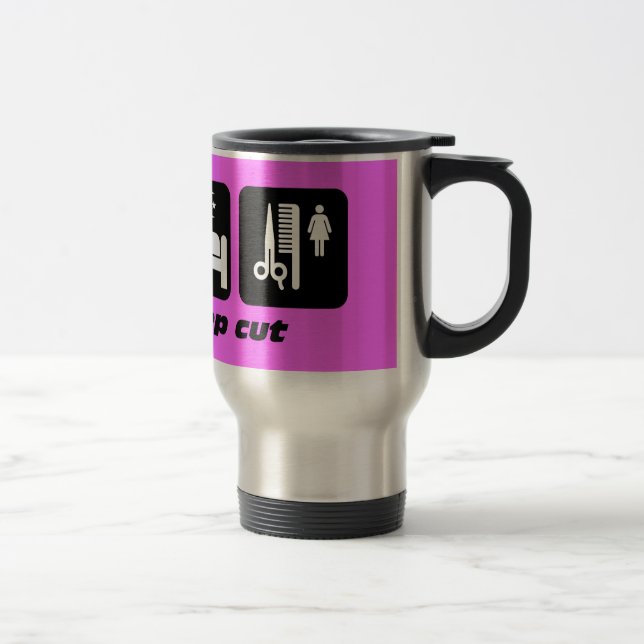 Mug De Voyage Coiffeur (Droit)