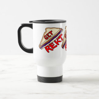 Mug De Voyage CoinFuryTV Get Rekt PB&J