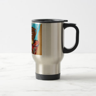 Mug De Voyage Collage Acier Inoxydable Voyage/Mug de navette