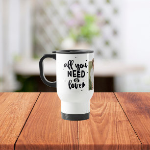Mug De Voyage Collage Couple Photo & Tout Ce Dont Vous Avez Beso