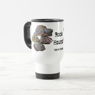 Mug De Voyage Collecteurs de minéraux de Hound Rock Funny