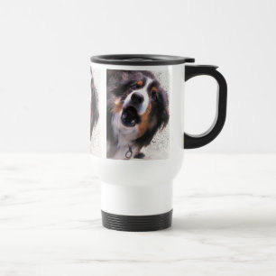 MUG DE VOYAGE COLLIE FRONTALIÈRE