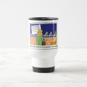 Mug De Voyage Combien coûte ce dalmatien de génome dans la vitri