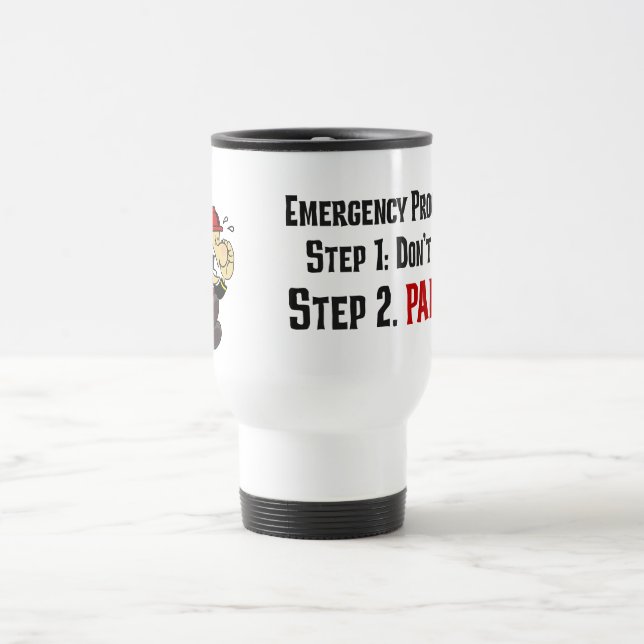 Mug De Voyage Comment les pompiers réagissent à votre situation  (Centre)
