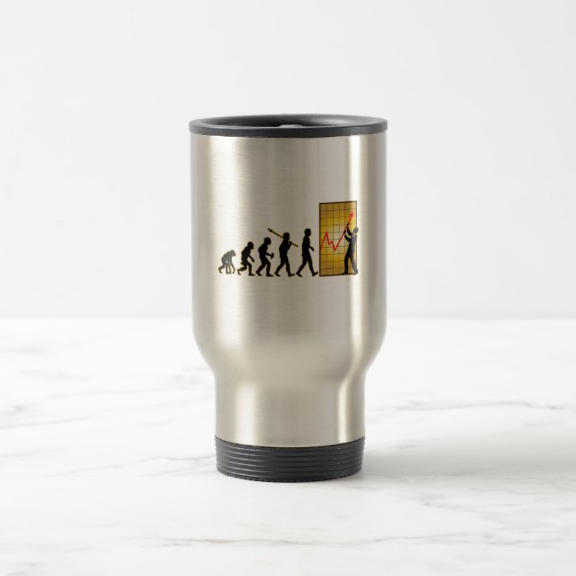 Mug De Voyage Commerçant financier (Centre)